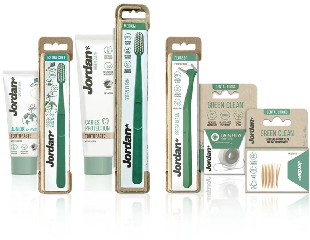 Jordan Green Clean Flosdraad 30m - 2 Stuks