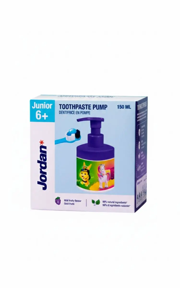 Jordan Junior Tandpasta Druivensmaak 150ml - afbeelding 6 van 6