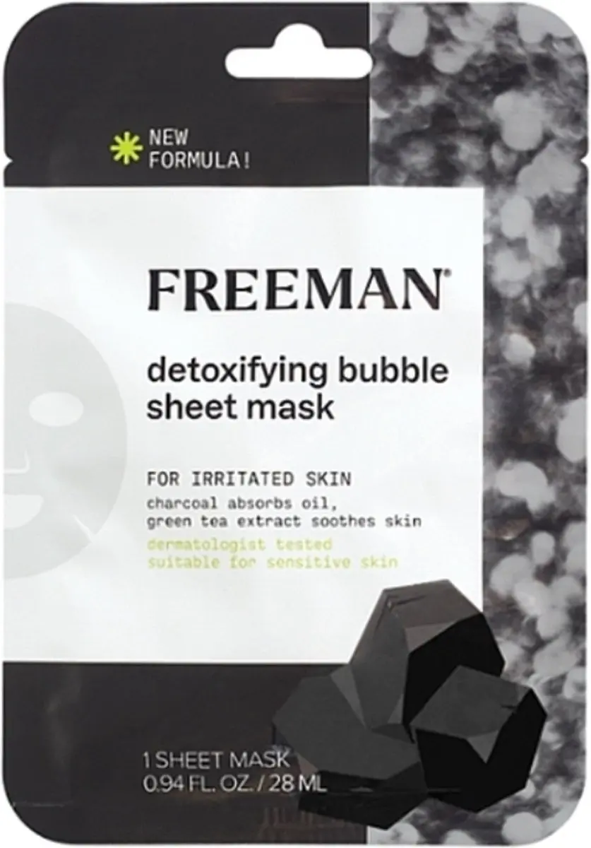 Freeman Charcoal Green Tea Gezichtsmasker