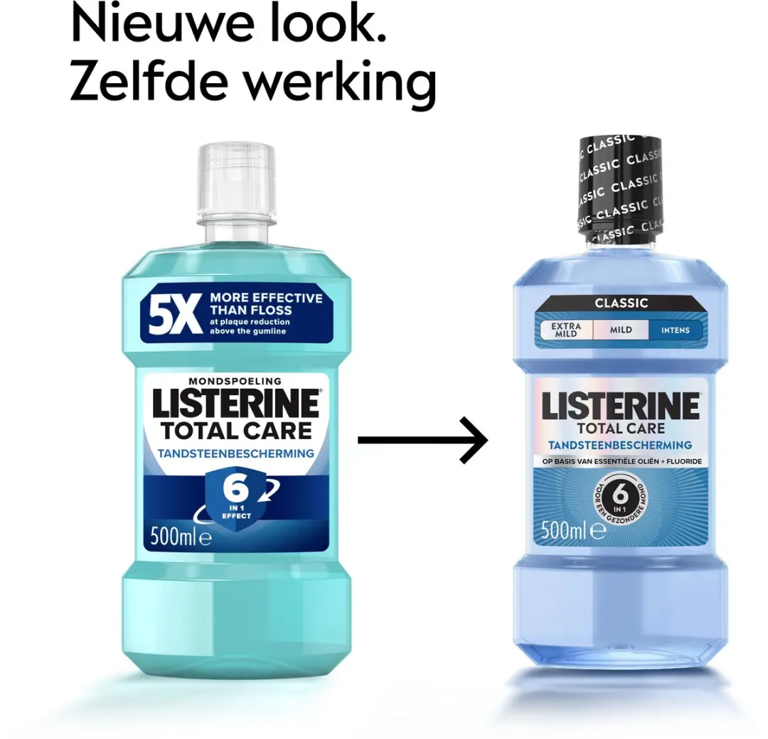 Listerine Total Care Tandsteenbescherming Mondspoeling 1500ml