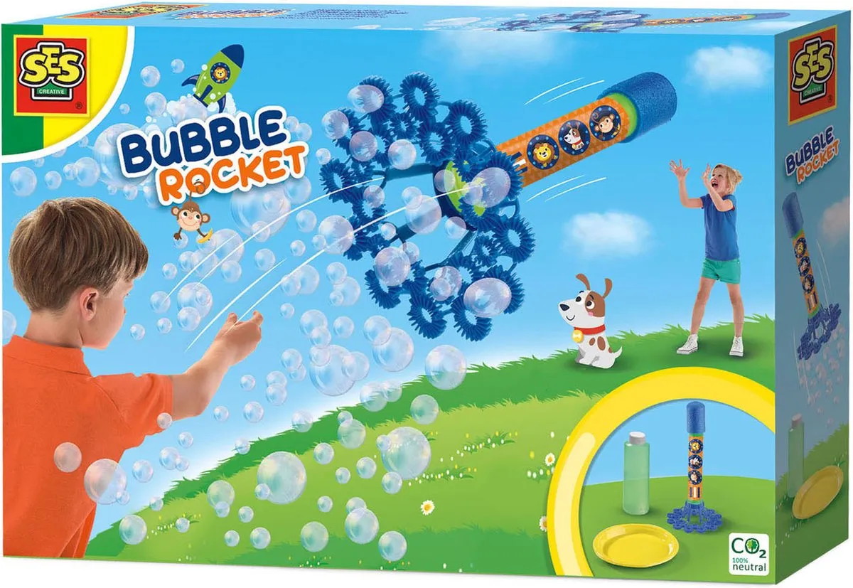 SES Creative Bubble Raket Bellenblaassop 02260