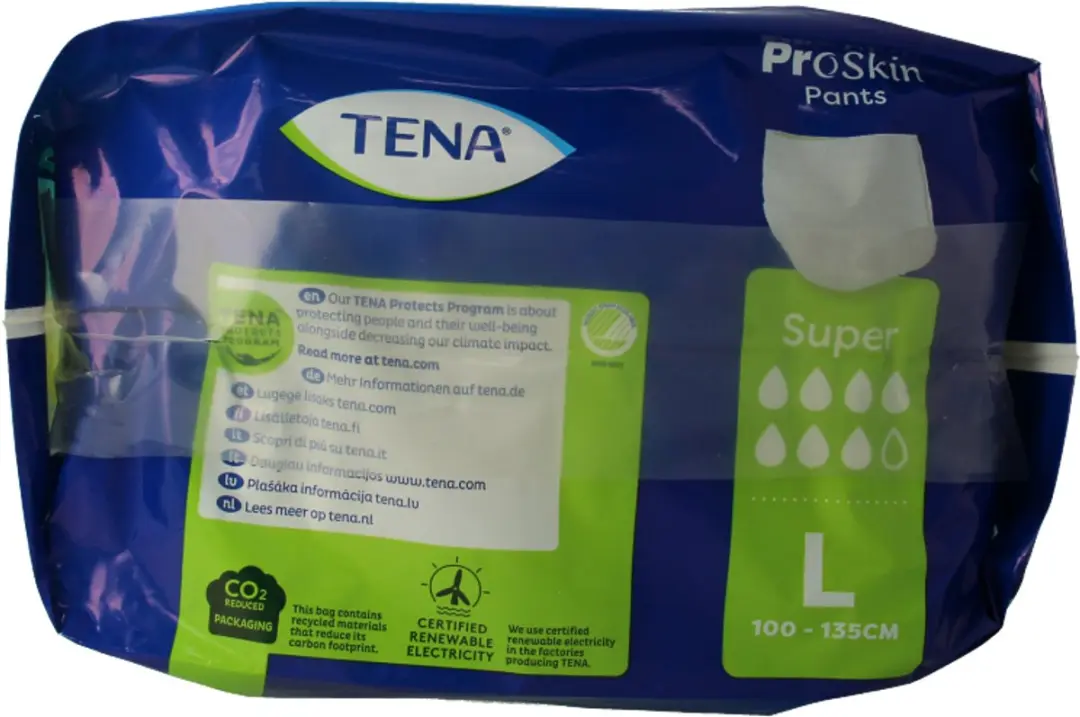 TENA Proskin Pants Super L - 12 Stuks - afbeelding 6 van 6
