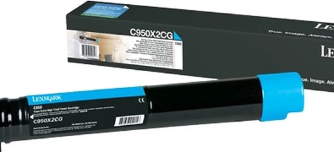 Lexmark C950 Cyaan Tonercartridge 50154830 - 24.000 Pagina's