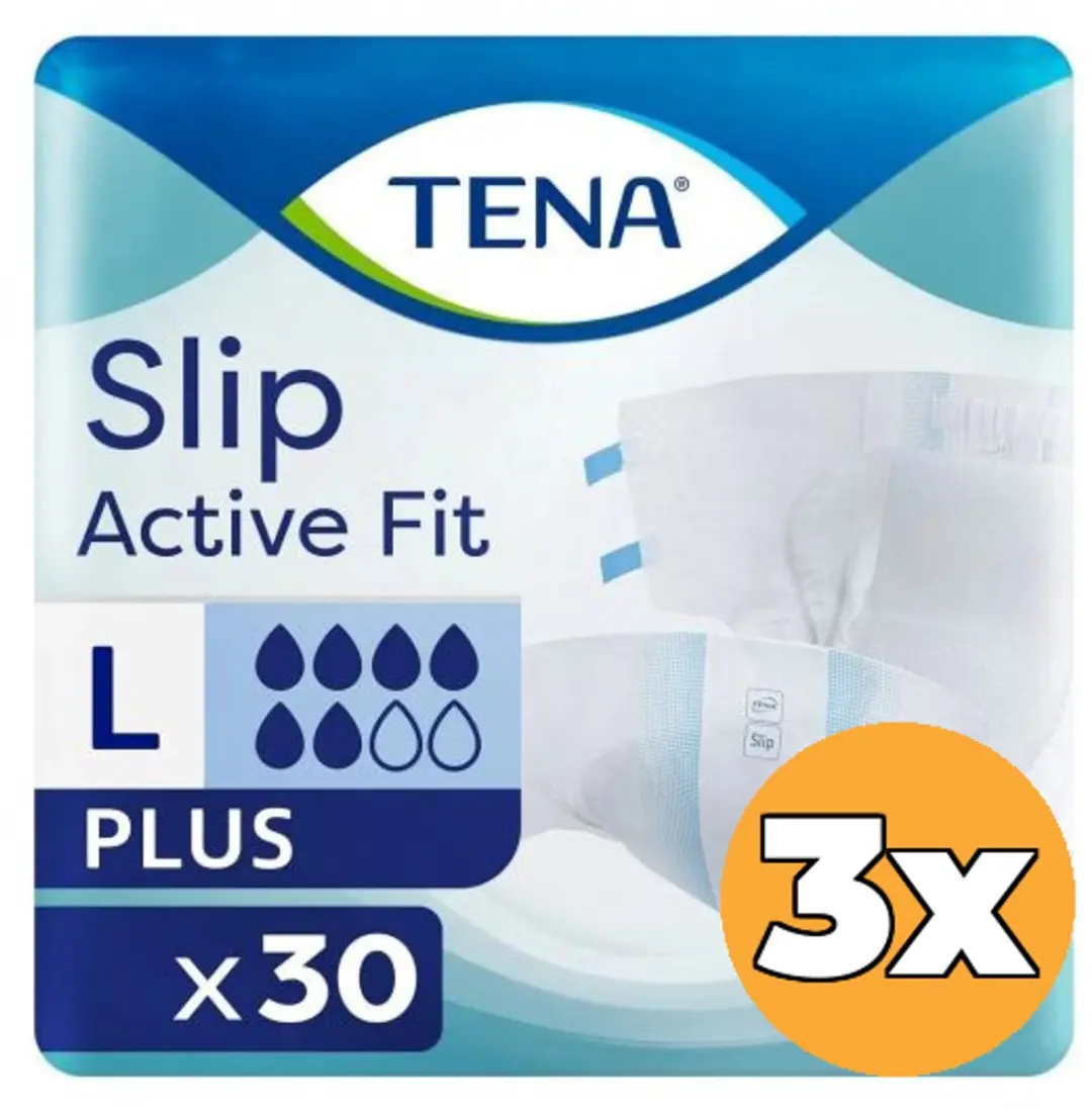 TENA Slip Active Fit Plus L - 90 Stuks