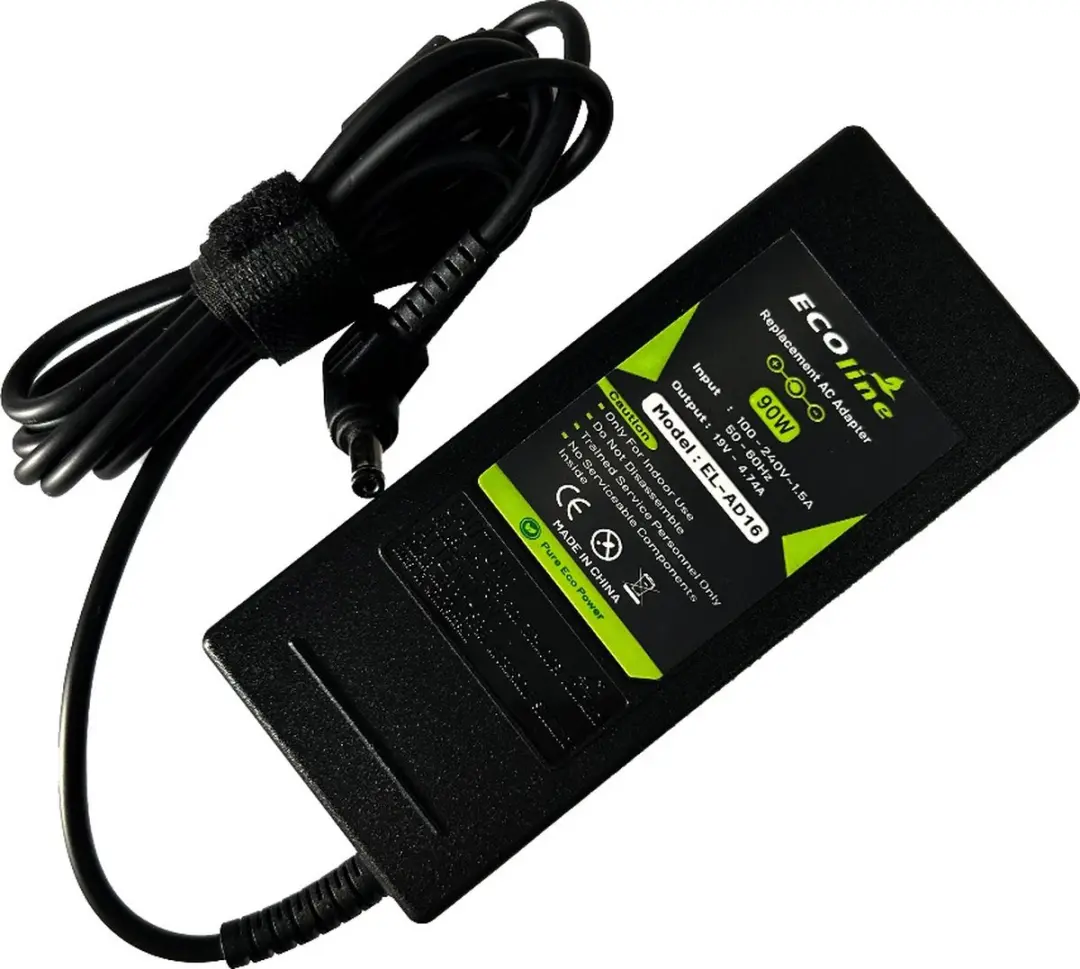 Ecoline Oplader 19V 4.74A 90W - o.a. Asus/Toshiba