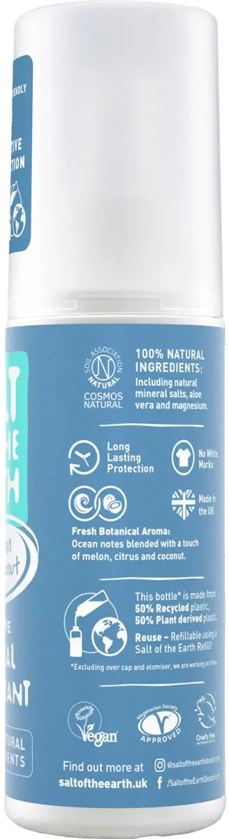 Salt of the Earth Ocean Coconut Deo Spray 100ml