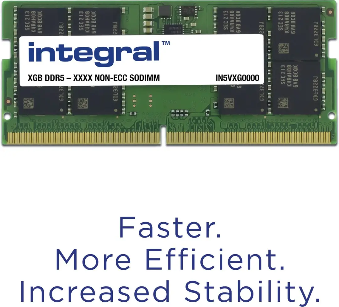 Integral 16GB DDR5 5600MT/s IN5V16GNJRDX Laptop RAM - afbeelding 6 van 6