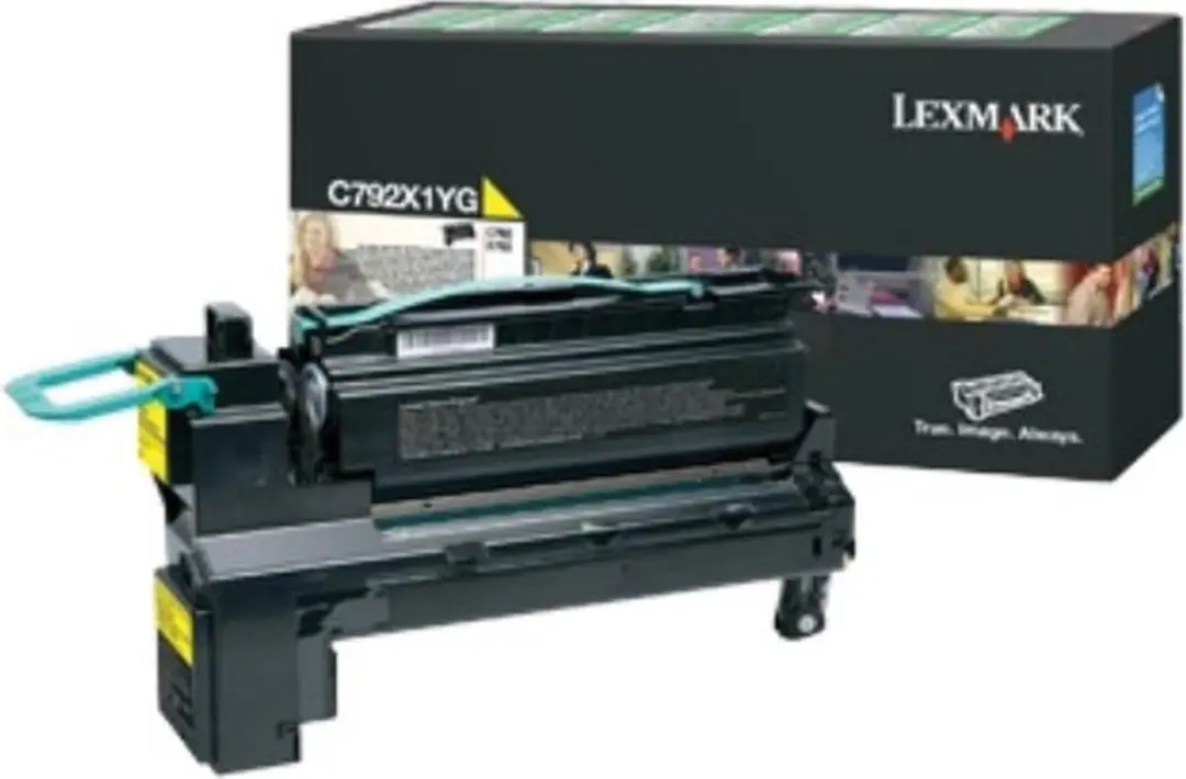 Lexmark C792X1YG Tonercartridge - Geel - 20.000 pagina's