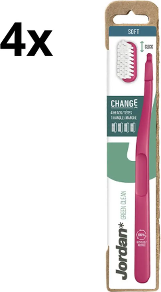 Jordan Tandenborstel Green Clean Soft