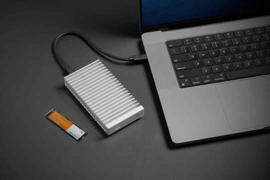 OWC Express 1M2 USB4 Behuizing - Zilver