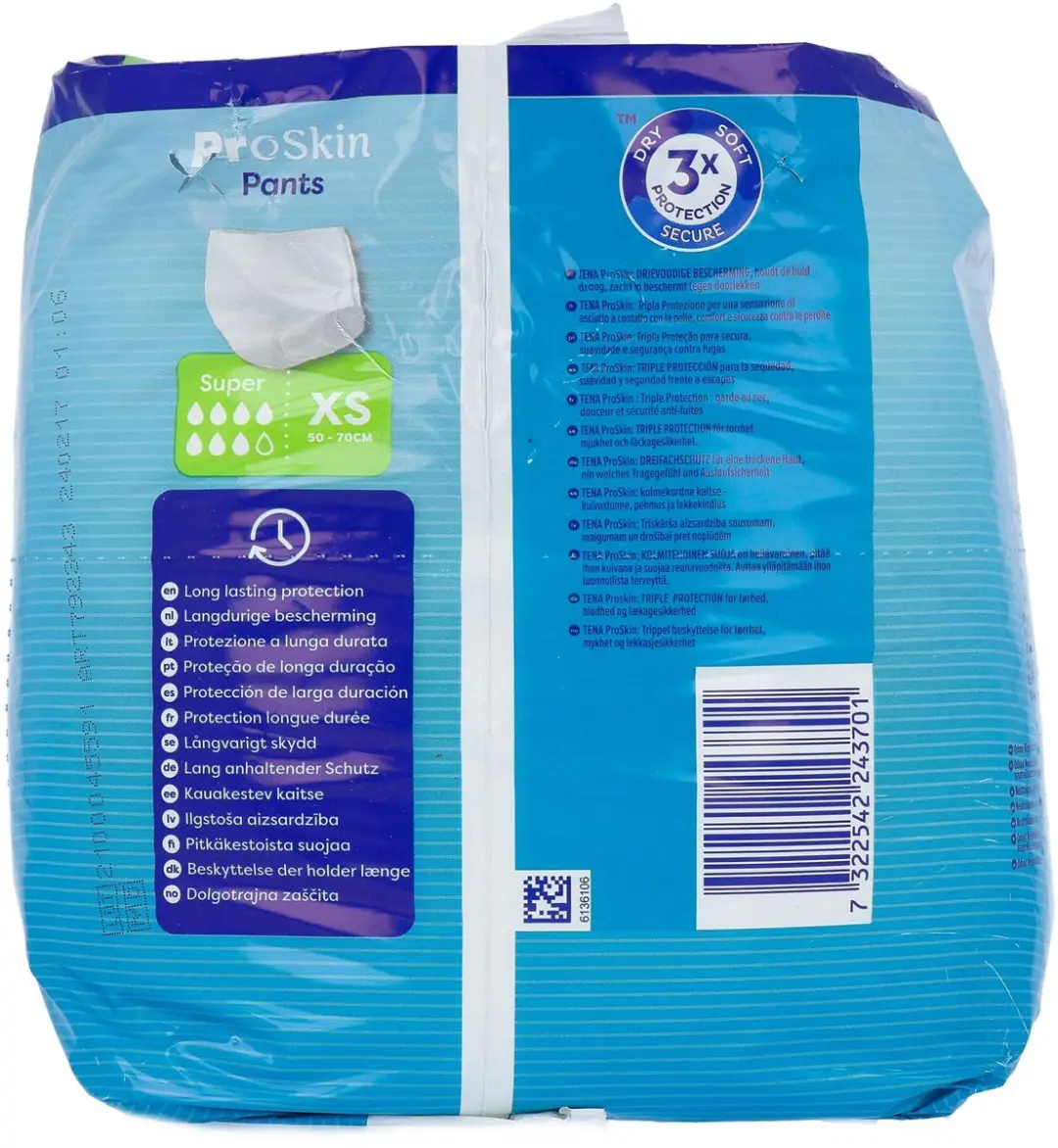 TENA Proskin Pants Super XS - 12 Stuks - afbeelding 6 van 6
