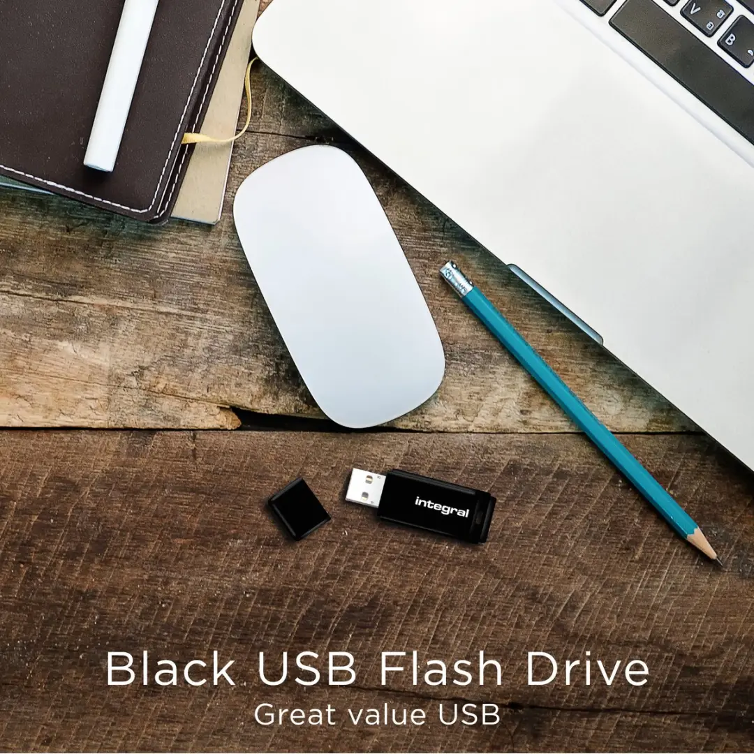 Integral INFD256GBBLK3.0 USB-Stick - 256GB - Zwart - afbeelding 6 van 6