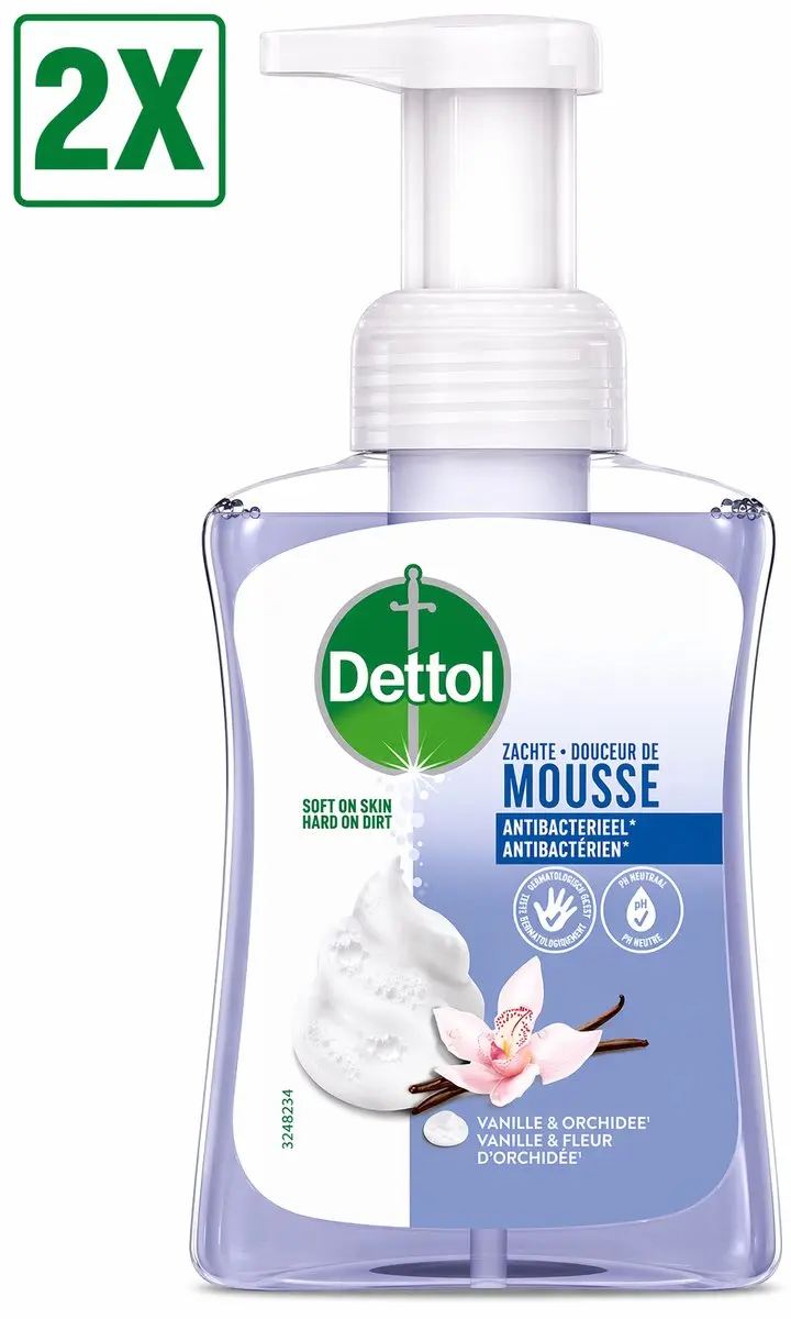 Dettol Foam Handzeep Orchidee & Vanille 250ml