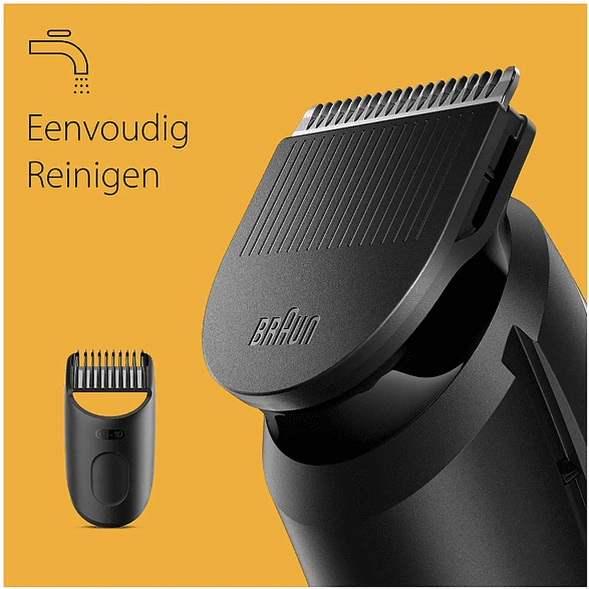 Braun BT3400 Baardtrimmer - Zwart