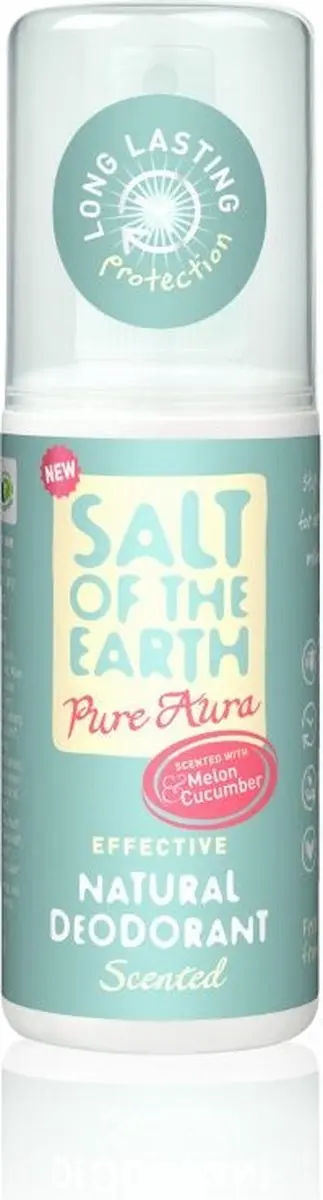 Salt of the Earth Pure Aura Melon & Komkommer Spray Deo 100ml