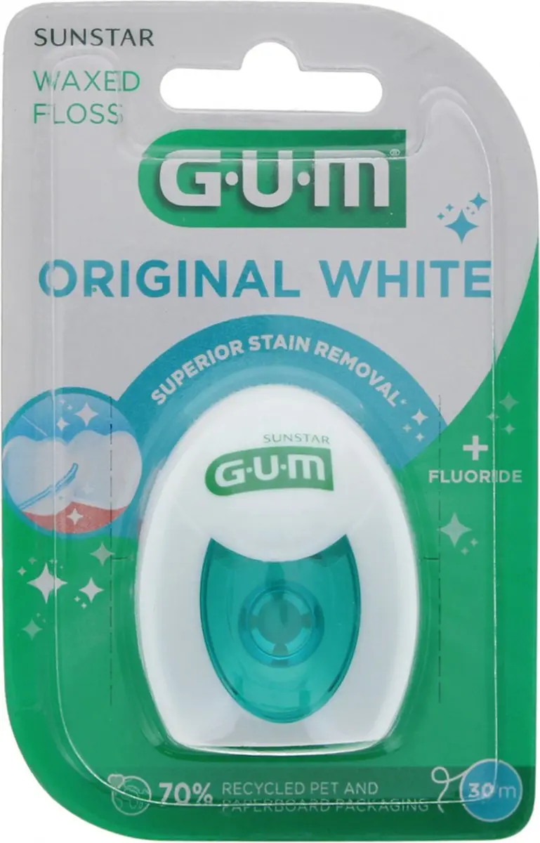 Gum Original White Floss 30m