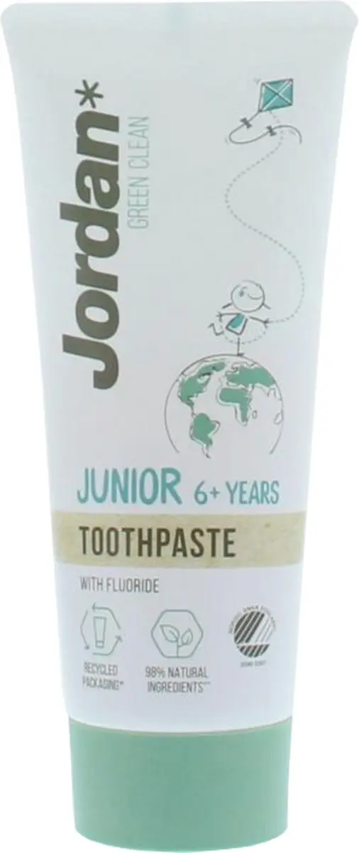 Jordan Junior Green Clean Biologische Tandpasta 50ml