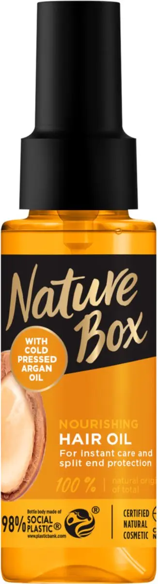 Nature Box Argan Haarolie - 6x70ml