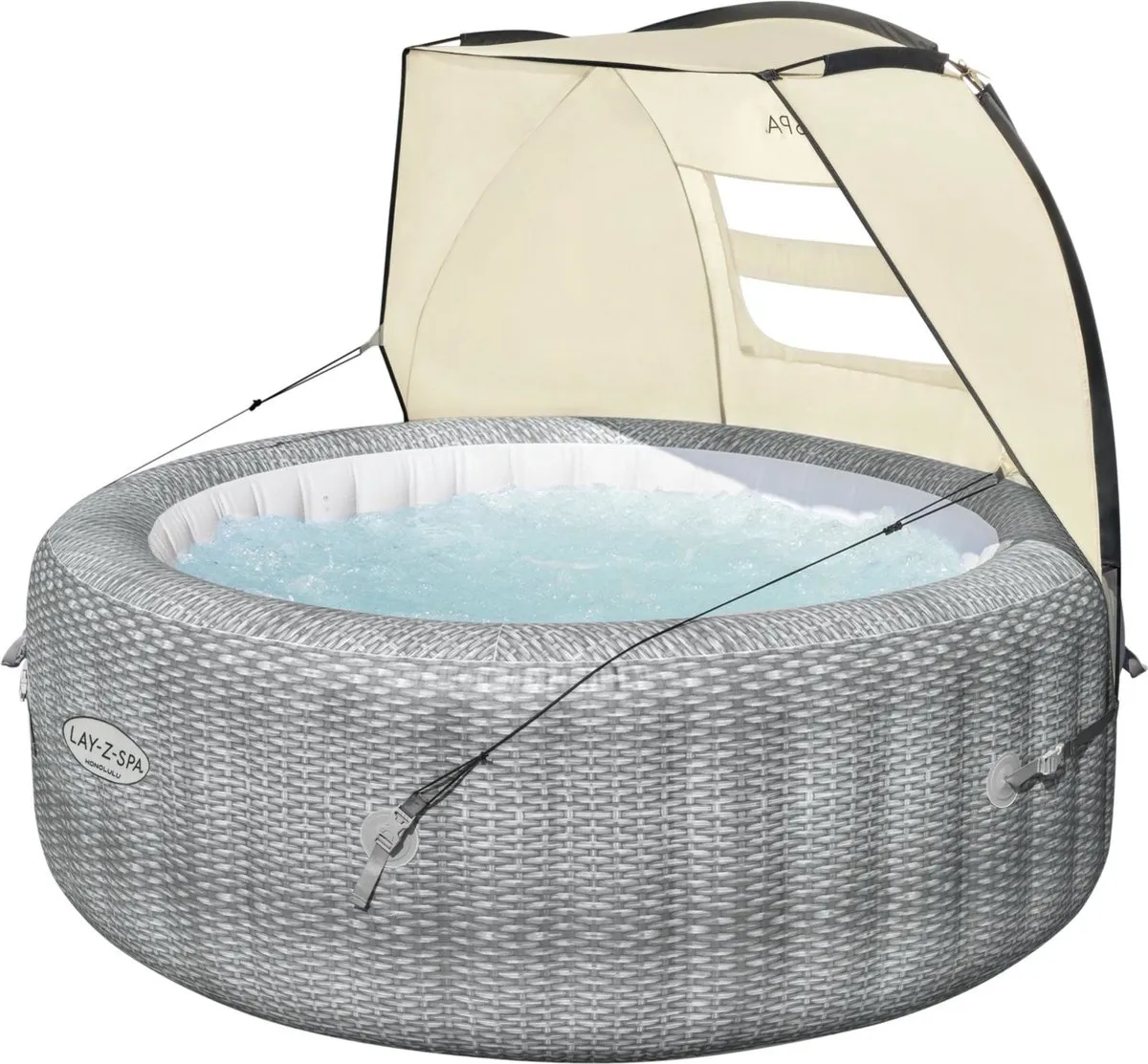 Bestway Lay-Z-Spa Luifel 183x94x109cm - Beige