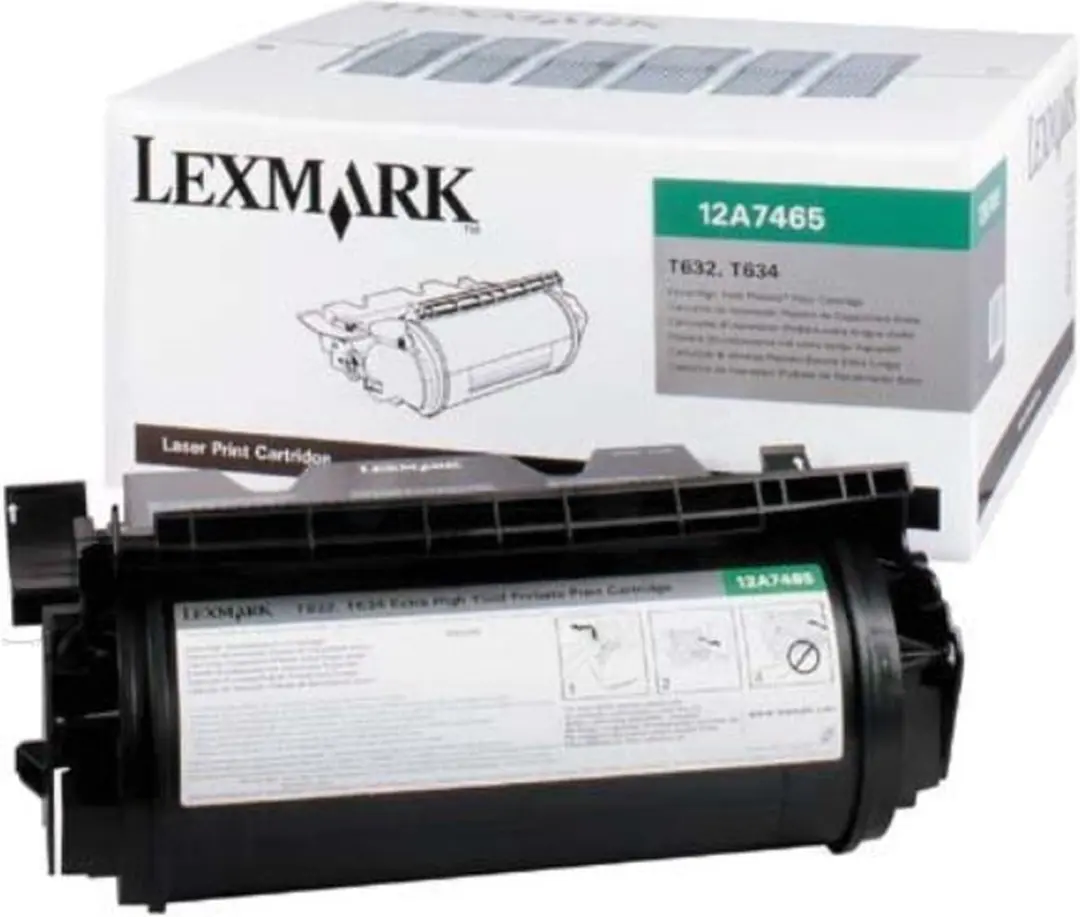 Lexmark T632/T634 12A7465 Tonercartridge
