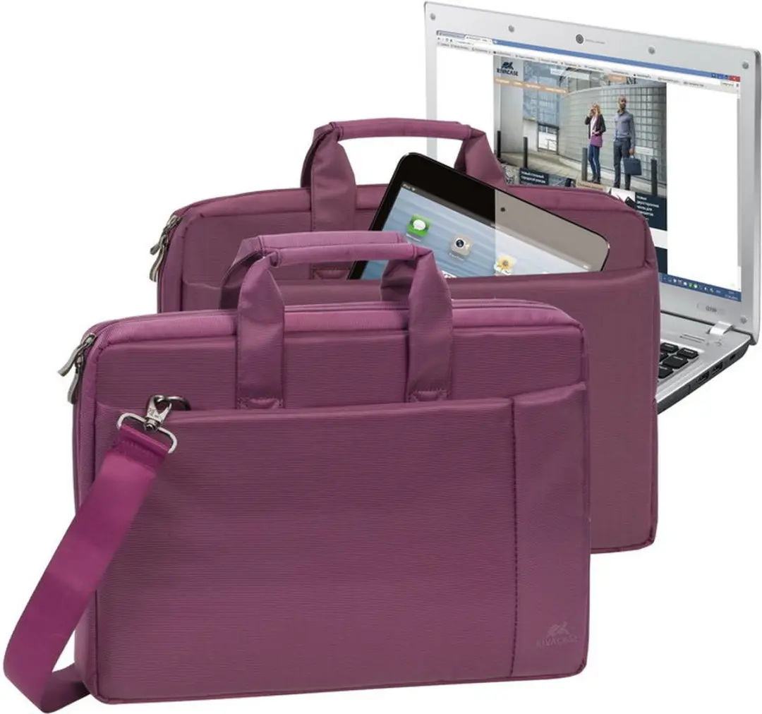 RivaCase 8231 Laptoptas MacBook Pro 15 - Paars