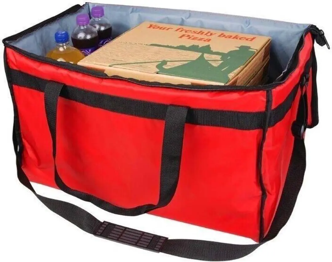 Vogue Geïsoleerde Pizzabezorgtas - Rood