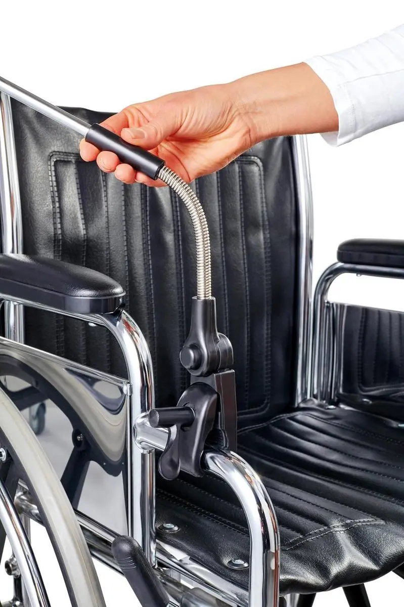 Vitility Paraplu voor Kinderwagen/Rolstoel/Rollator - Zwart