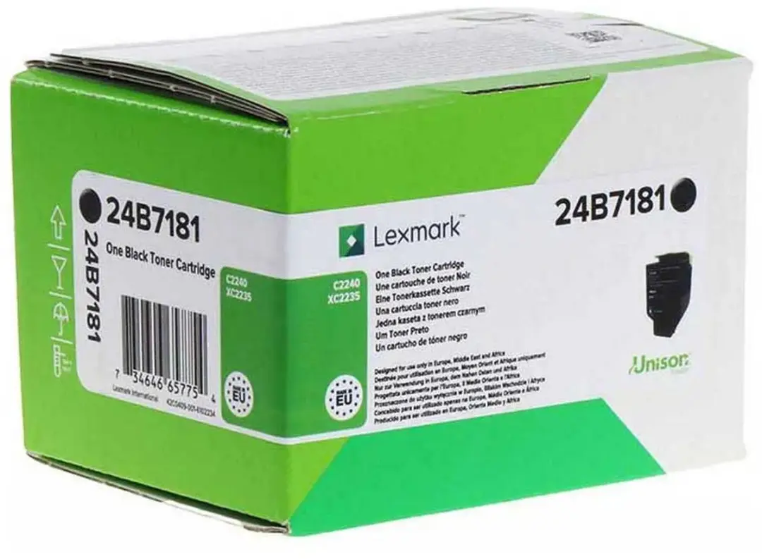 Lexmark 24B7181 Tonercartridge - 9.000 Pagina's - Zwart