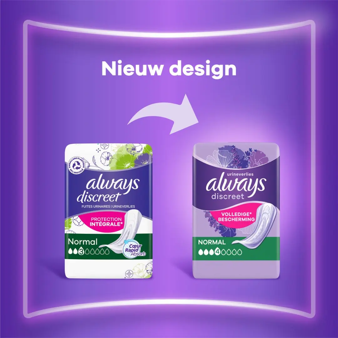 Always Discreet Normal Verband Dames - 96 Stuks