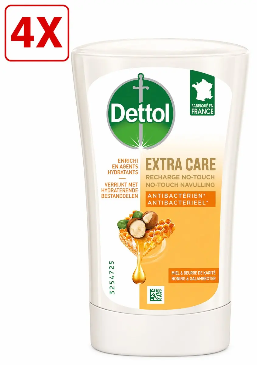 Dettol No-Touch Handzeep Navulling Honing & Galamboter 250ml
