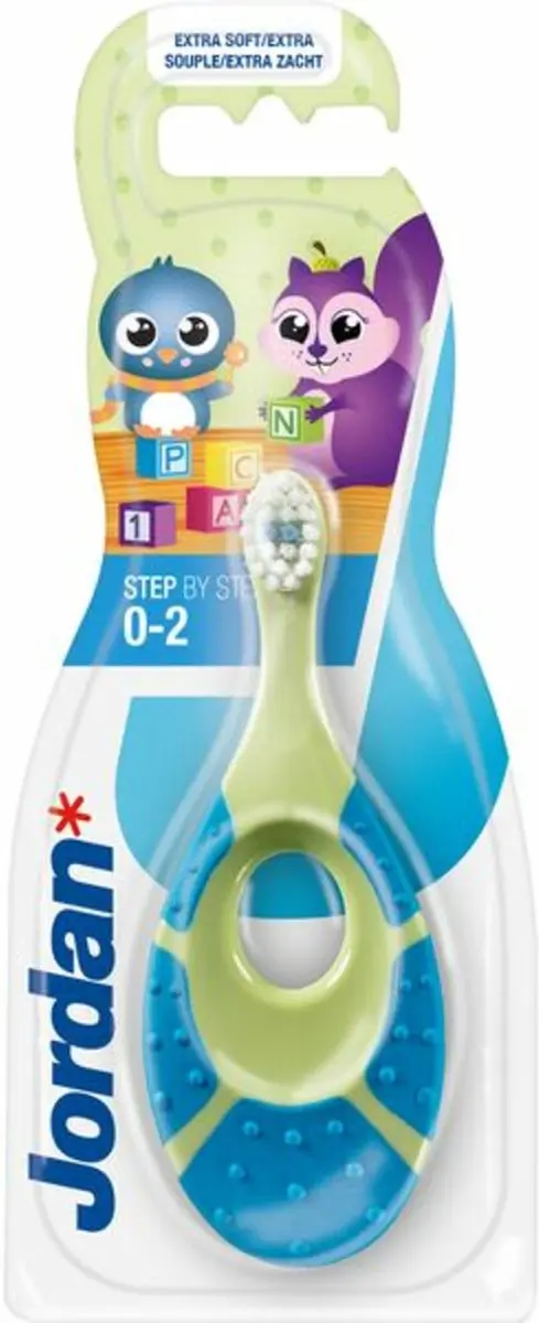 Jordan Tandenborstel Step 1 0-2 jaar - 10 Stuks - Multicolor - afbeelding 6 van 6