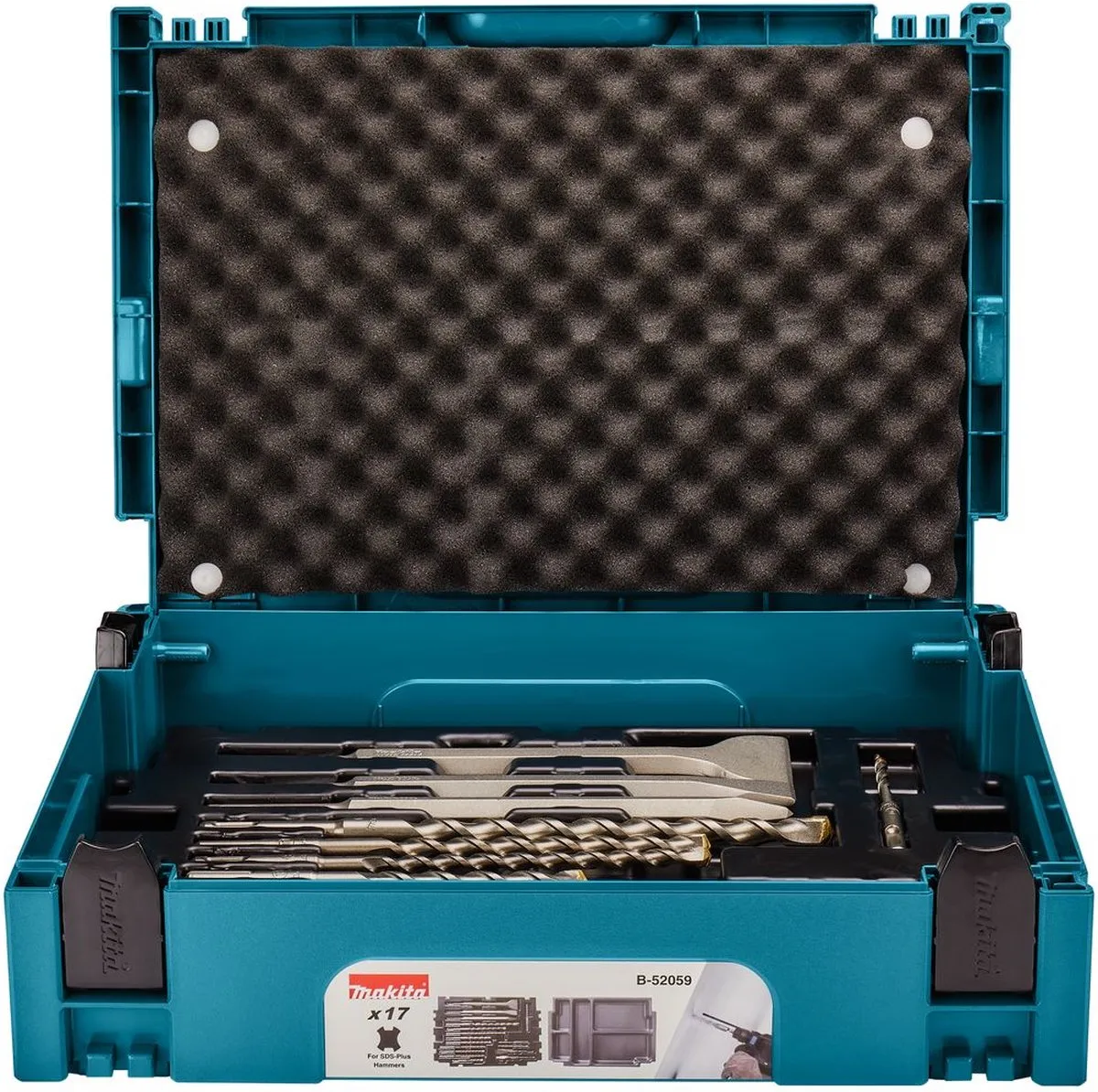 Makita B-52059 SDS-Plus Boor- en Beitelset 17-delig