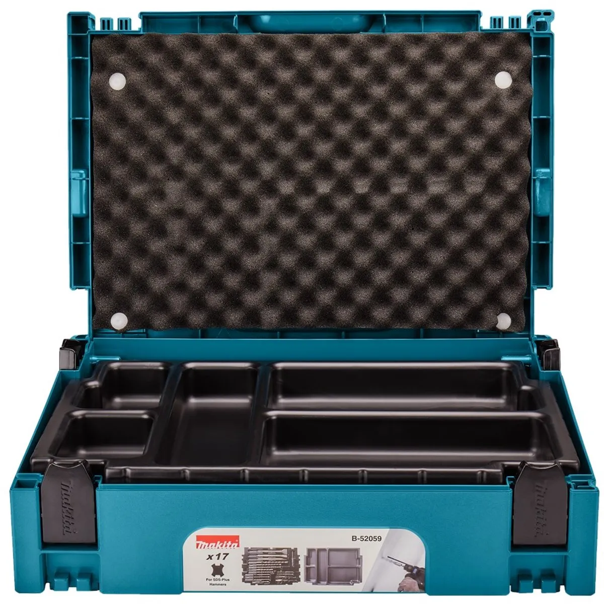 Makita B-52059 SDS-Plus Boor- en Beitelset 17-delig