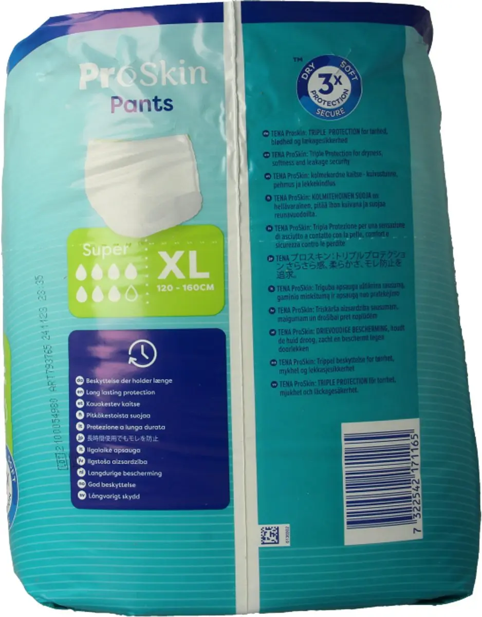 TENA Pants Super Extra Large - 12 Stuks - afbeelding 6 van 6