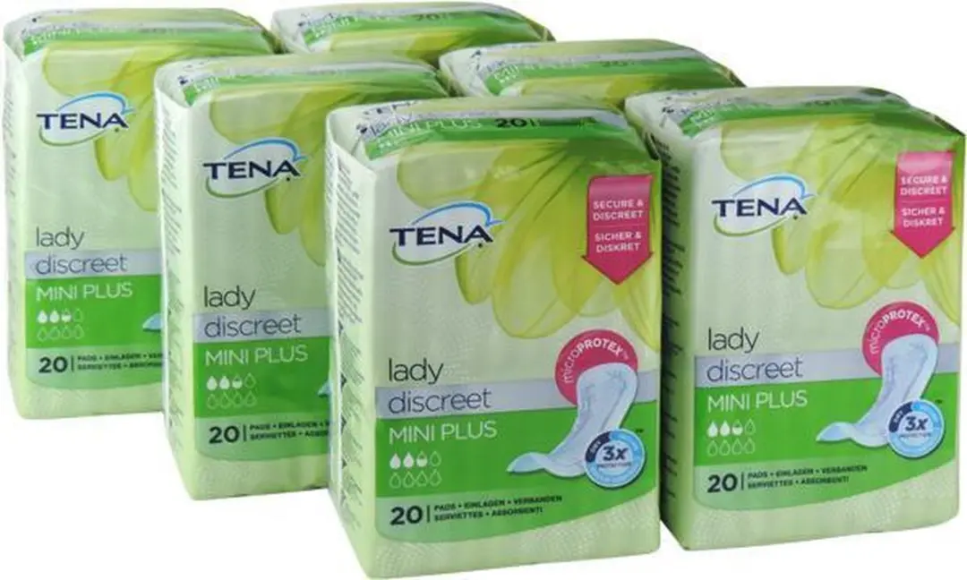 TENA Lady Discreet Inlegger Mini Plus