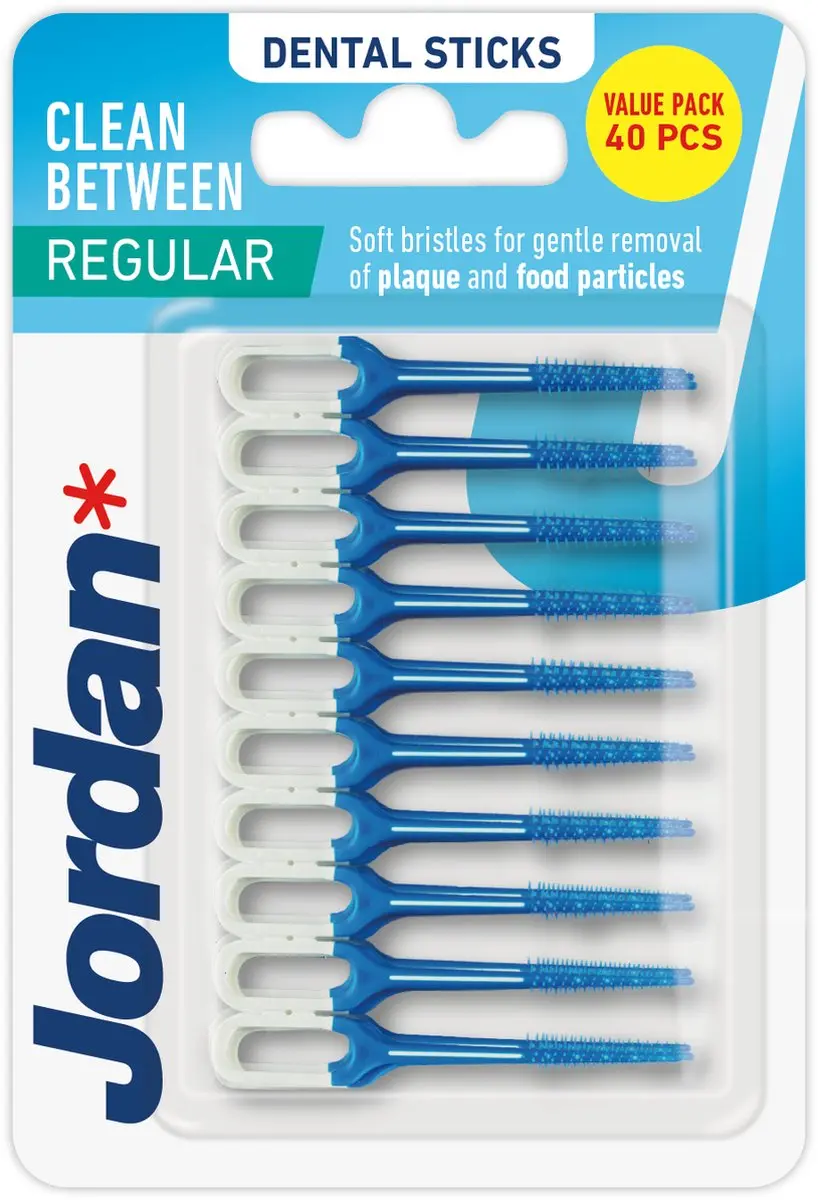 Jordan Clean Between Sticks Regular - 480 Stuks (12x40)