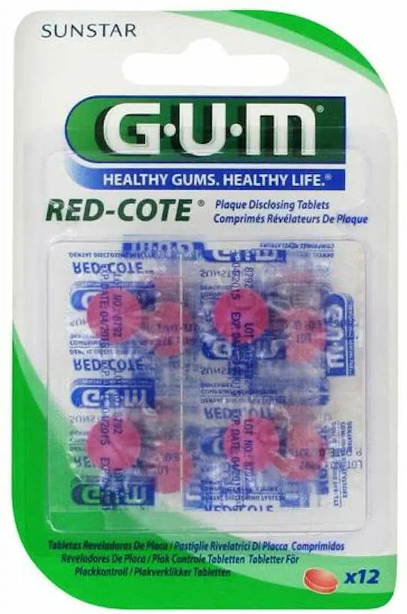 Gum Red Cote Plakverklikkers