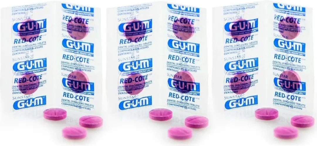 Gum Red Cote Plakverklikkers - 12 Stuks