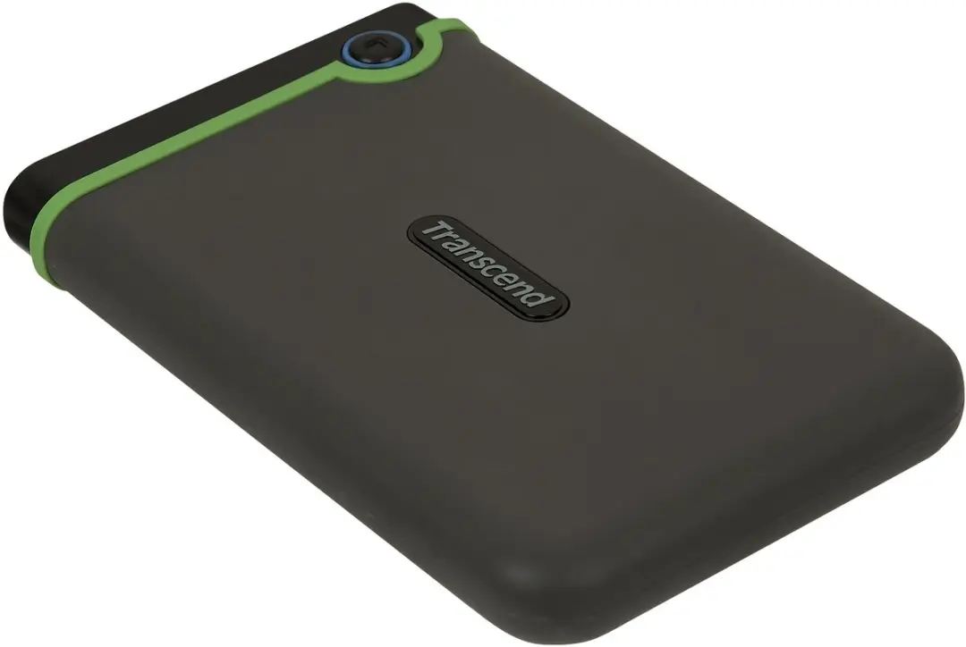 Transcend StoreJet 25M3S Slim Externe Harde Schijf 2TB - Staalgrijs