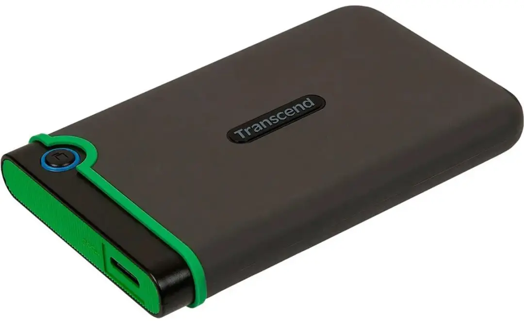 Transcend StoreJet 25M3S Slim Externe Harde Schijf 2TB - Staalgrijs