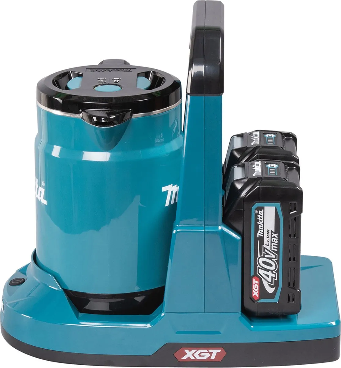 Makita KT001GZ Accu Waterkoker XGT 40V Max - Zwart/Blauw - afbeelding 6 van 6