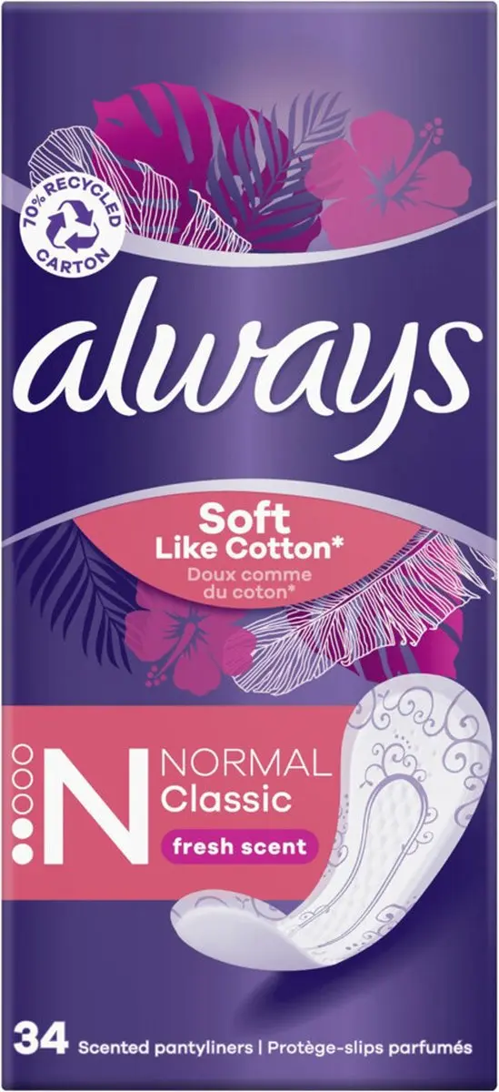 Always Inlegkruisjes DailyFresh Normal