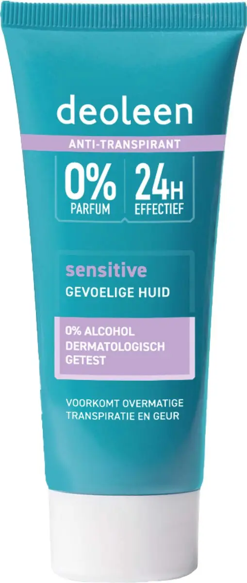 Deoleen Anti-transpirant Crème Sensitive 50ml