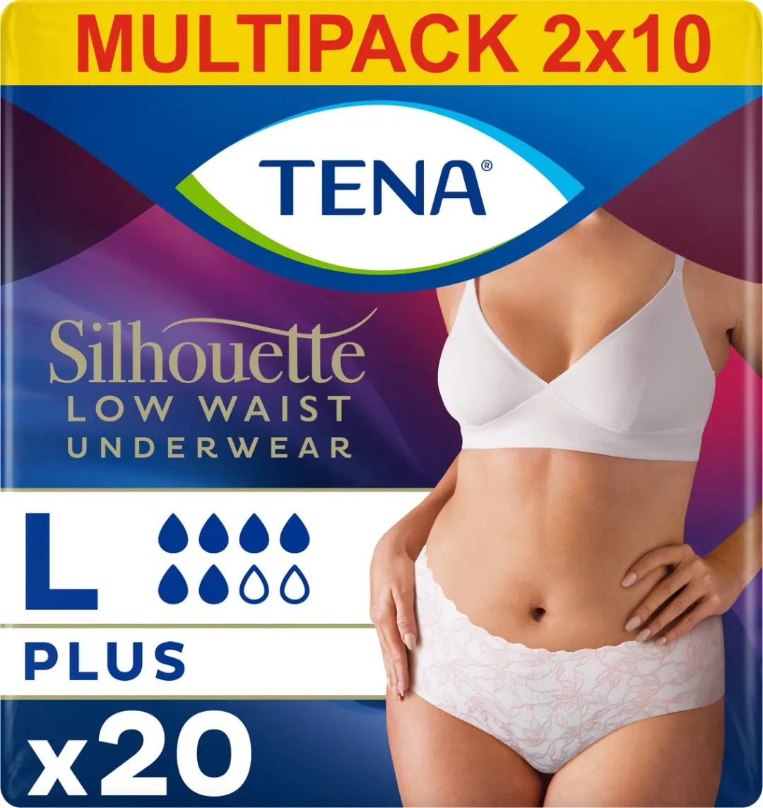 TENA Silhouette Plus Incontinentiebroekjes L