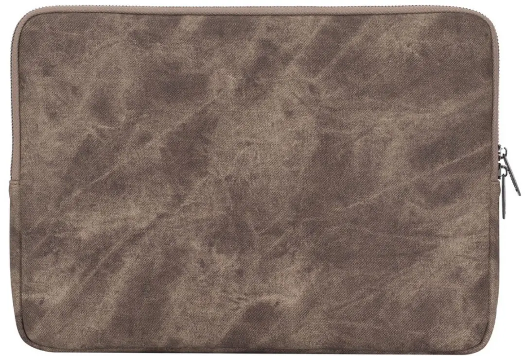 RivaCase 8904 Opbergmap 14" - 2 Vakken - Beige