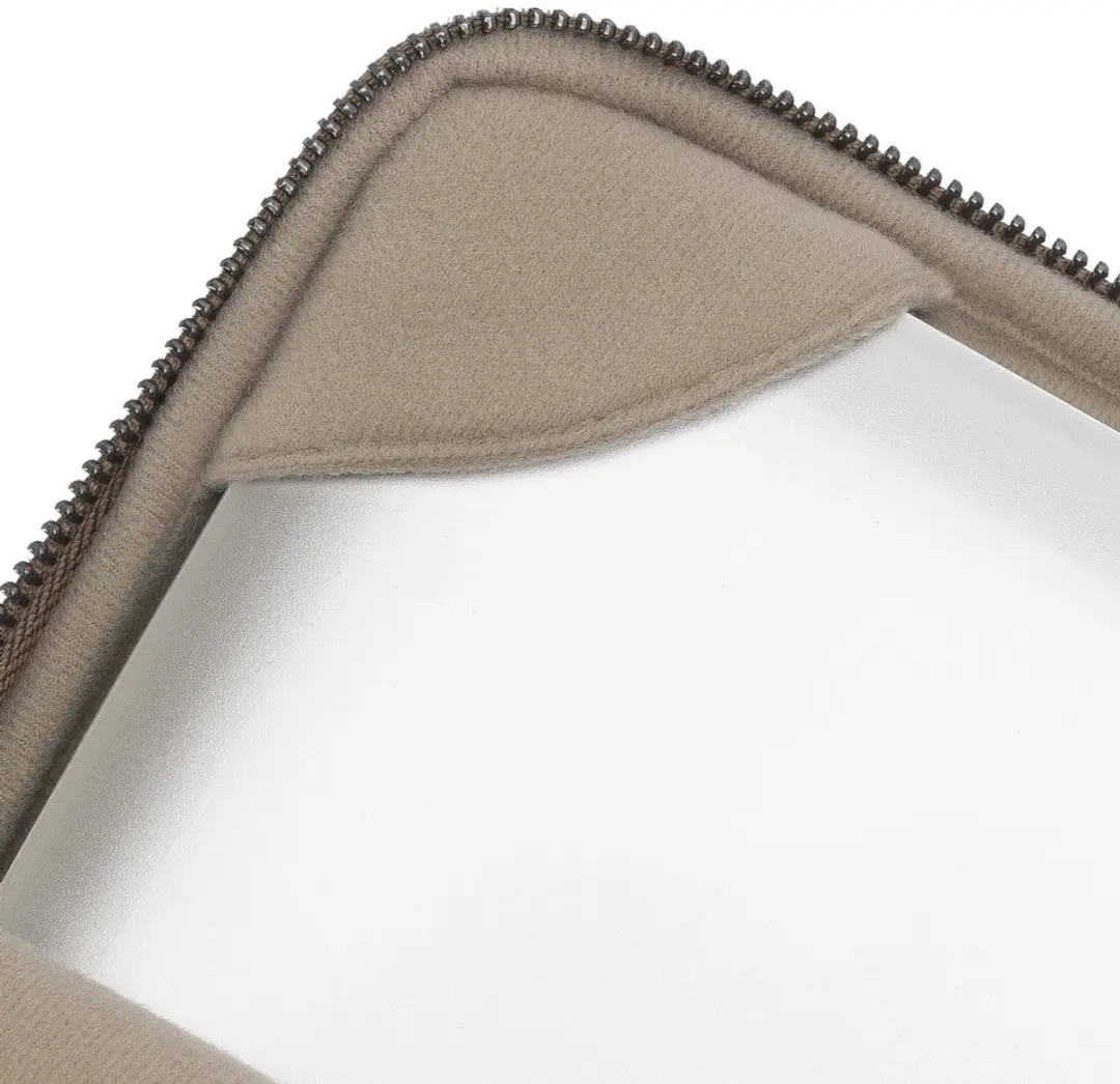 RivaCase 8904 Opbergmap 14" - 2 Vakken - Beige