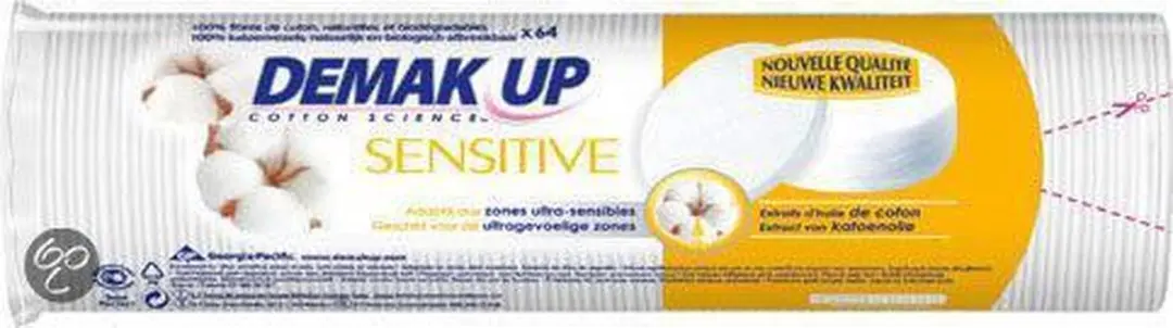 Demak'Up Wattenpads Sensitive Wit