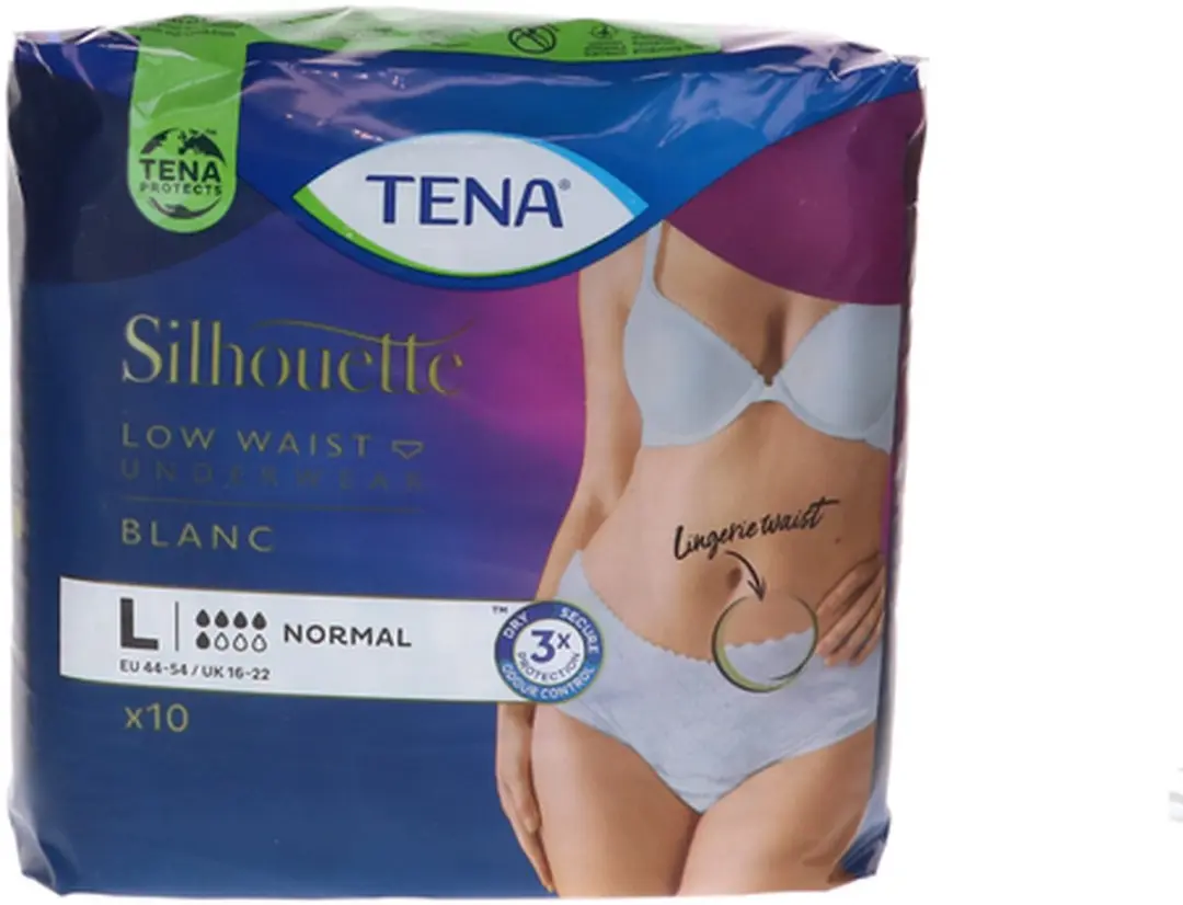 TENA Silhouette Norm Wit Lage Taille