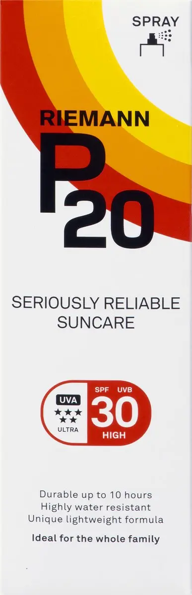 P20 SPF 30 Zonnebrandspray 100ml