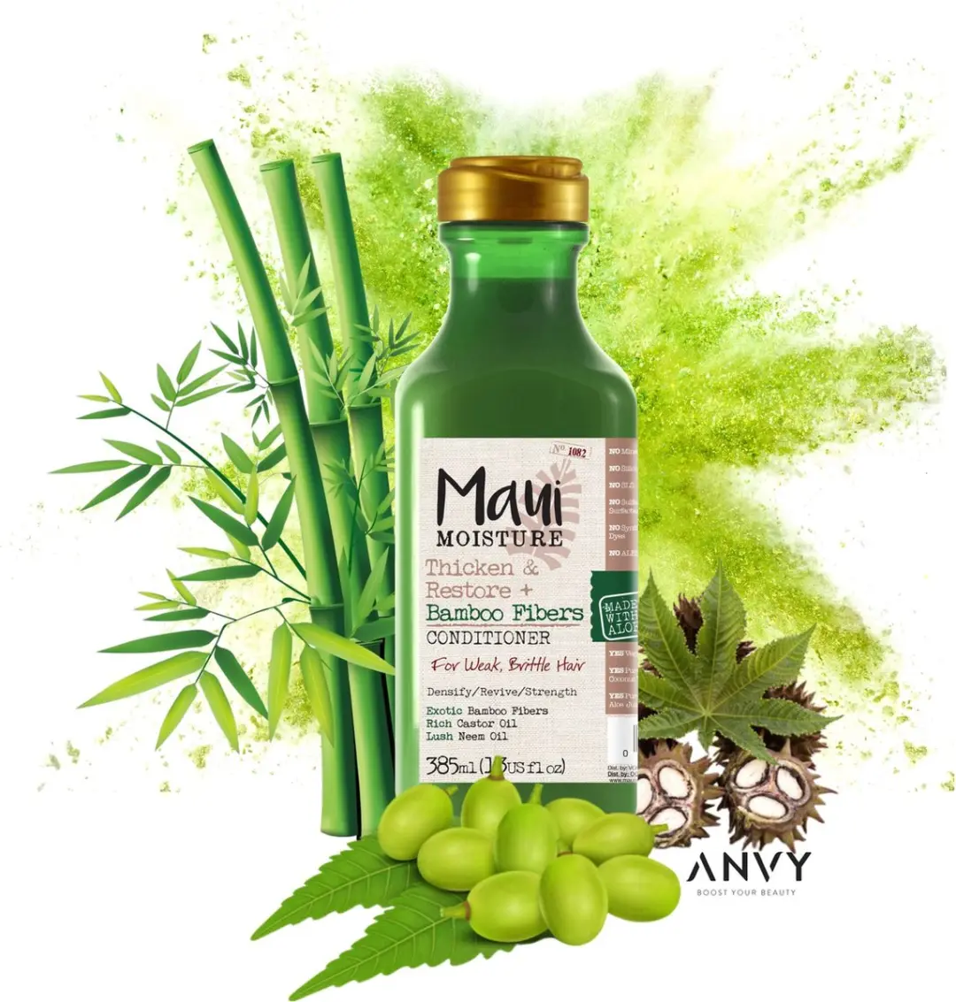 Maui Herstellende Conditioner Bamboevezel 385ml